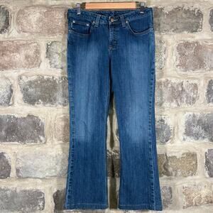 Carhartt Jeans Regular Fit‎ Blue Woman's 8 Straight Leg Workwear Casual Western